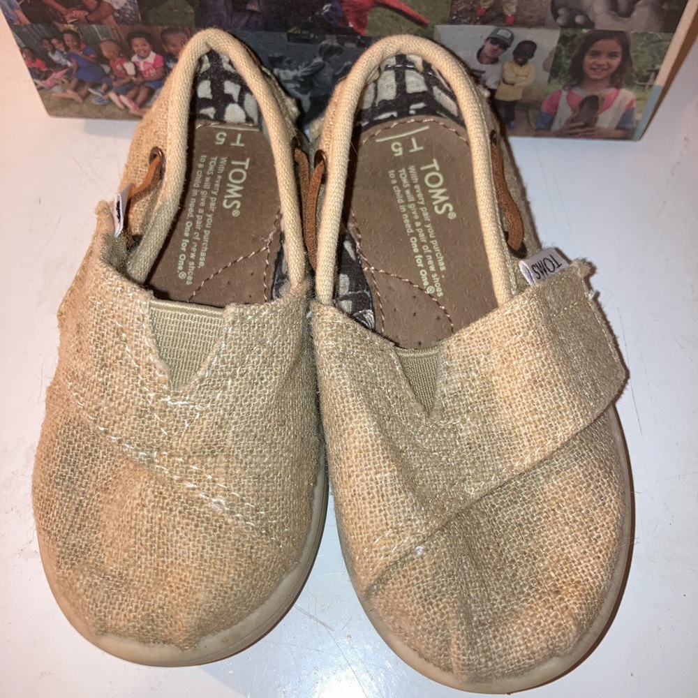 Tiny Toms Burlap Bimini